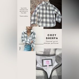 Boutique Sherpa pullover.